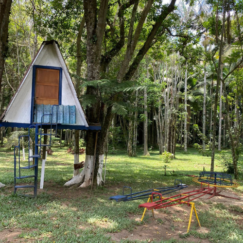 Casa na arvore e Gangorra